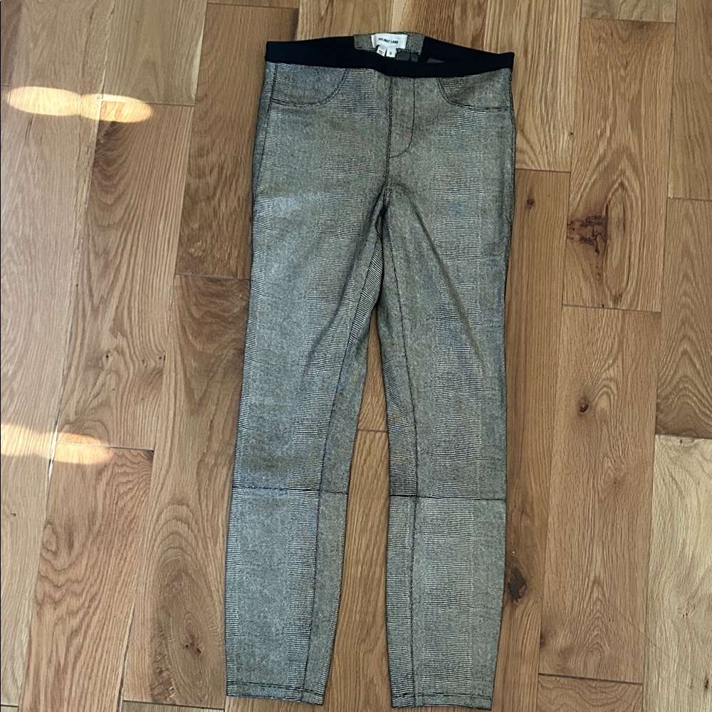 Helmut | stretch lamb leather pull on pants size 0